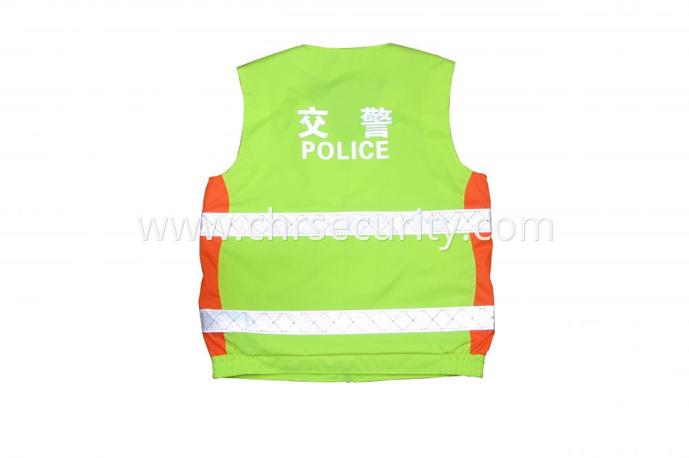 Fashion traffic police reflective waistcoat (1)